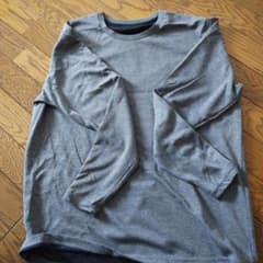 メンズ 長袖Tシャツ グレー（ワークマン リカバリーウェア）のサムネイル