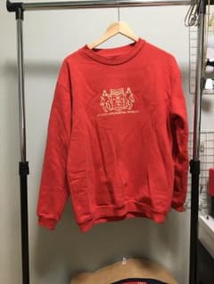 stussy オレンジスウェット MADE IN U.S.A サイズLのサムネイル
