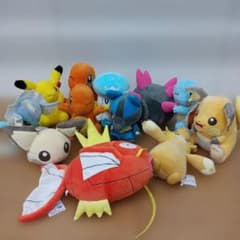 ⑤ ポケモン/ポケットモンスター ぬいぐるみ 12点 まとめ売り ばら売り不可