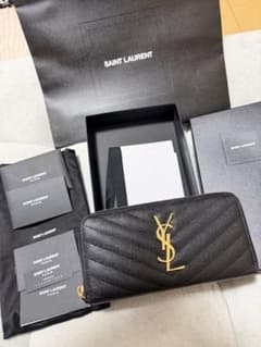 Saint Laurent YSL 長財布 ブラックのサムネイル
