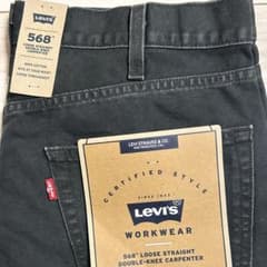 Levi's 568 ルーズストレート ダブルニー W34 L32 リーバイスのサムネイル