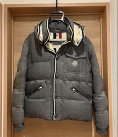 【希少】MONCLER ブランソン ダウンジャケット グレー フード 希少】国内正規品MONCLER ブランソン ダウンジャケット グレー フード1