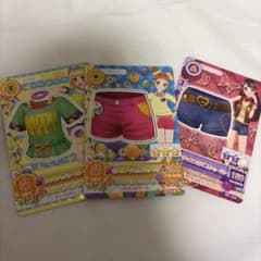 アイカツ カード 3枚セット ノーマルのサムネイル