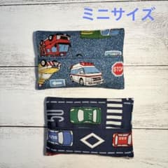 ハンドメイド　ミニポケットティッシュケース2個セット　No.287のサムネイル