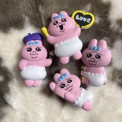 ピンクのキャラクター 4体セットのサムネイル