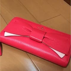 リボン レザー 長財布お値下げいたしました。のサムネイル