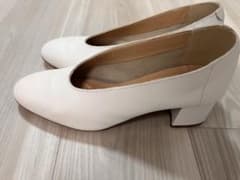 Stilmoda パンプス ホワイト イタリア製　牛革　23cmのサムネイル