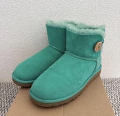 UGG ベイリーボタン ムートンブーツ グリーン レディース