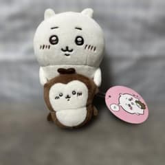 Chiikawa Desktop Hanging Plush Toy - Chiikawa & Beetle (Authentic Product)