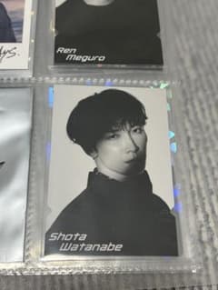 【新品】Snow Man 渡辺翔太 チケット風カードのサムネイル