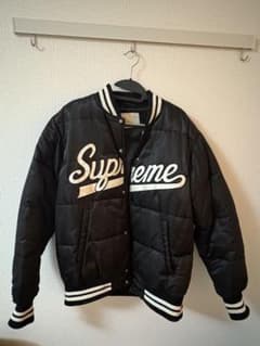 Supreme 16AW SCRIPT VARSITY PUFFY JACKET - メルカリ