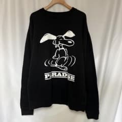 PARADISE NYC スヌーピー スウェット 黒L - メルカリ