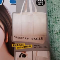 雑誌付録　smart　アメリカンイーグルトートバッグのサムネイル