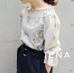 IENA イエナ× リバティ ボリュームスリーブブラウス