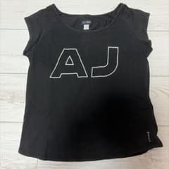 ARMANI JEANS AJロゴ 半袖Tシャツ ブラックのサムネイル