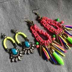 ネオンピアス ２点セットのサムネイル