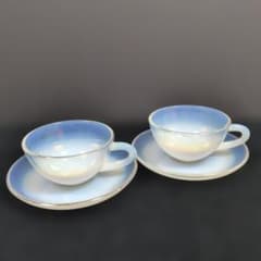HARIO ハリオ パール カップ＆ソーサー 2客セット - メルカリ
