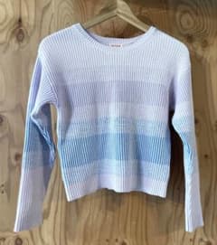 cat&jack ターゲット target　コットンニットトップス 130cmのサムネイル