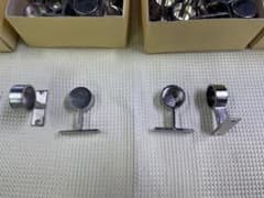 パイプ受　横止め ブラケット　25ミリ　未使用　２箱80個まとめてのサムネイル