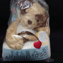 激レア TEDDIES TO GO ビバリーホワイト ぬいぐるみキット 犬 - メルカリ