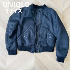 UNIQLO ブルゾン　Sサイズ 黒のサムネイル