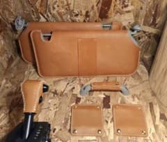 ハスラーカバー3種セット・キャメル、ステッチ白 - メルカリ