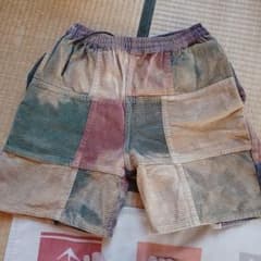 AVATAR コーデュロイ パッチワーク ショートパンツ L 古着のサムネイル