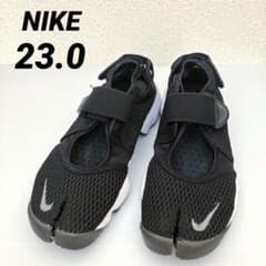 NIKE ナイキ エアリフト ブラック 黒 23.0㎝ メッシュ 足袋 - メルカリ