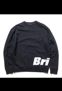 FCRB 23AW SIDE LOGO CREWNECK SWEAT 黒XLのサムネイル