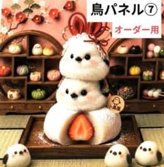 鳥パネル生地（インコパネル）⑦ ハンドメイドオーダー用 - メルカリ