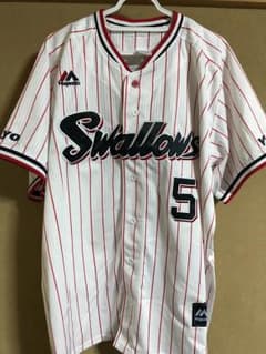 東京ヤクルトスワローズ ホームユニフォーム 川端慎吾のサムネイル