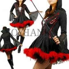 ！値下げ！ ハロウィン☆黒✕赤デビル3点セットのサムネイル