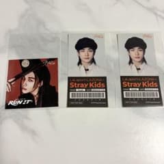 Stray Kidsスキズ ヒョンジン なんばパークスららぽーとコラボステッカーのサムネイル