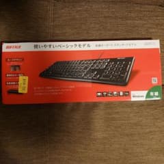 有線キーボード BUFFALO BSKBB105BKのサムネイル