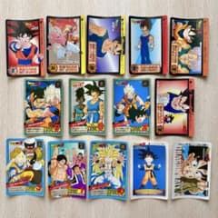 ドラゴンボールZ GT カードダス 14枚セット レトロ - メルカリ