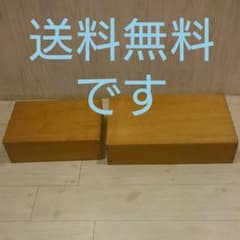 ラストワンセット❗お値下げです❗☆昭和レトロ木箱☆古道具☆のサムネイル