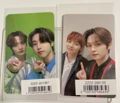【即購入◎】straykids リノ ハン SKZ2020 ユニット トレカ 匿名配送straykids FC限定 ユニットトレカ リノ ハン リノ アイエン