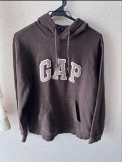 y*a様 GAP ブラウン フード付きパーカー Sのサムネイル