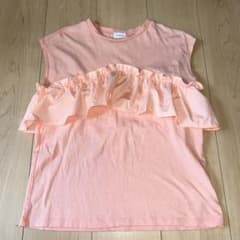 green label relaxing フリル ノースリーブ カットソーのサムネイル
