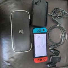 Nintendo Switch 本体 有機el セット　ケースのサムネイル