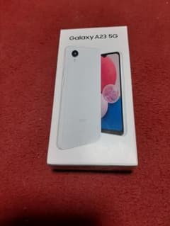 Galaxy A23 5G ホワイト 64 GB UQ mobileのサムネイル