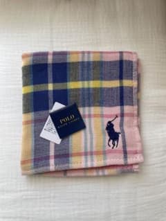 Polo Ralph Laurenタオルハンカチ ラルフローレン チェック柄のサムネイル