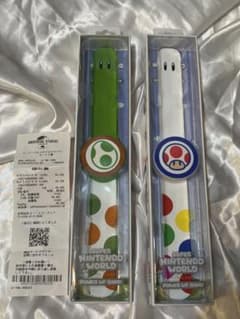 ＵＳＪパワーアップバンド2個セット　キノピオ、ヨッシーのサムネイル