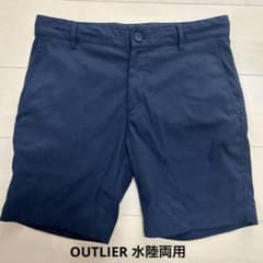 OUTLIER 水陸両用　メンズ ショートパンツ 黒30インチのサムネイル