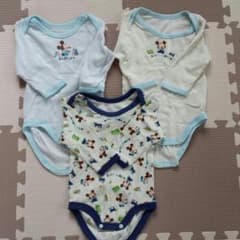 ミッキーの肌着３枚セットのサムネイル
