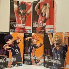 【匿名配送】ハイキュー ポージングフィギュア セット‼️
