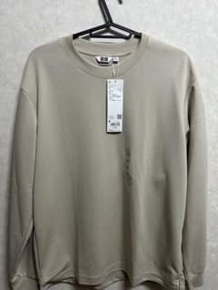 D*e様 UNIQLO エアリズムコットンクルーネックT 長袖 Mのサムネイル
