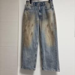ZARA ACNE風 ヴィンテージ加工バギーフィットジーンズ 31 - メルカリ