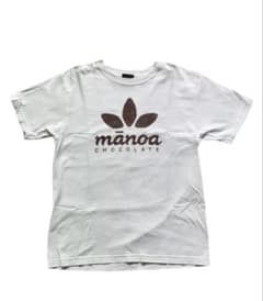 マノアチョコレート ロゴTシャツ ホワイト L ハワイ限定のサムネイル