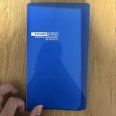FICHIER GLOSSY カードケース 120ポケット ブルーのサムネイル